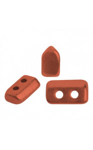 Piros par Puca® Perlen Bronze red mat 00030-01750